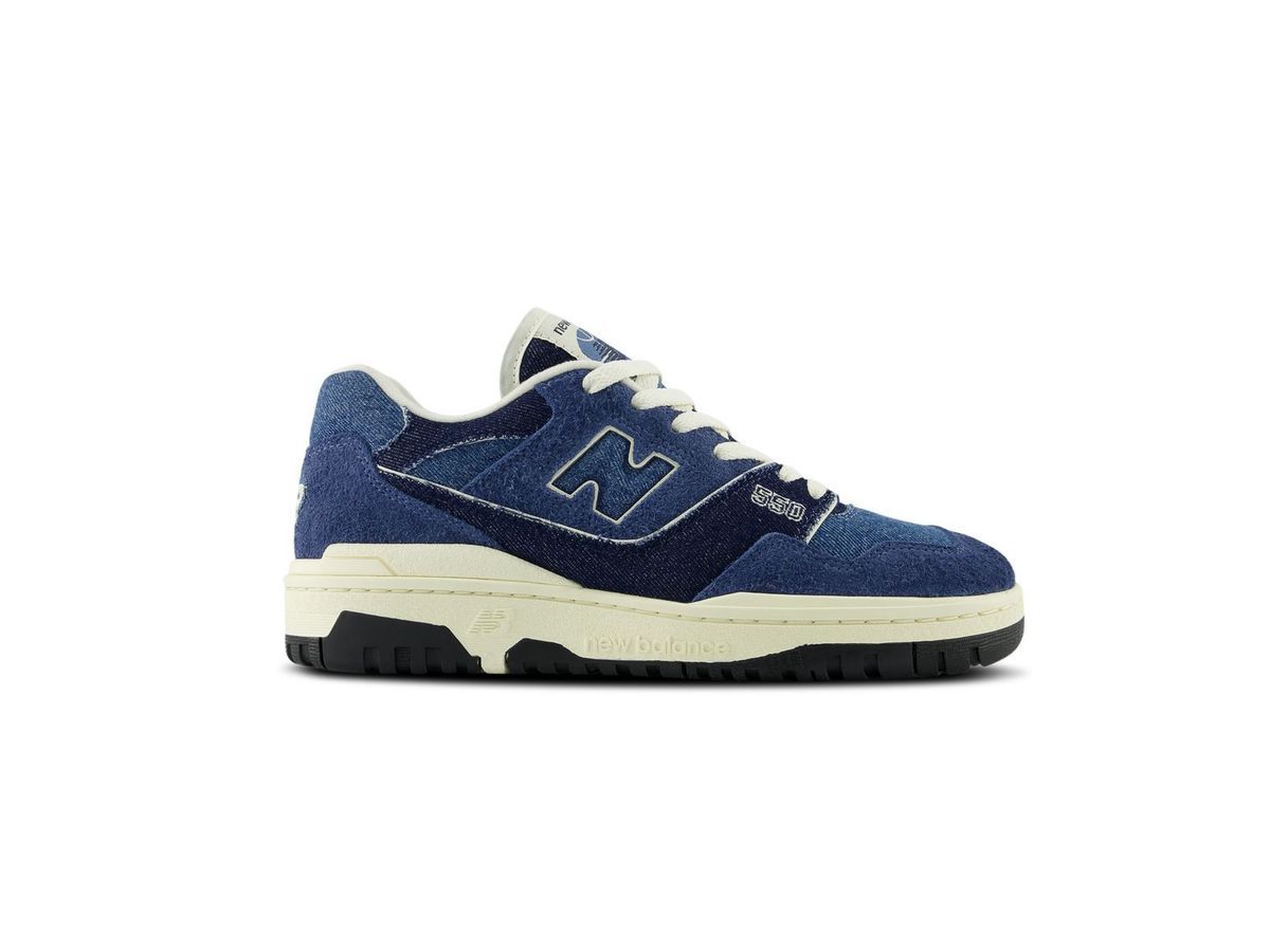 New Balance 550 sneaker (image via Footlocker)