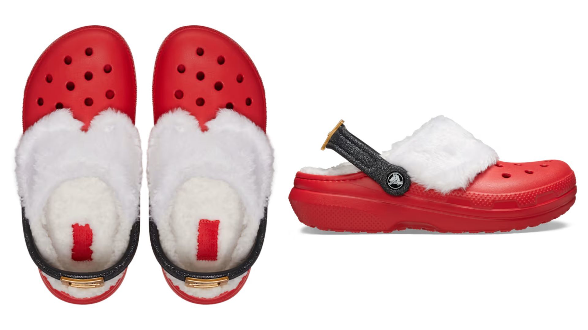 Classic Lined Santa Clog (Image via Crocs)