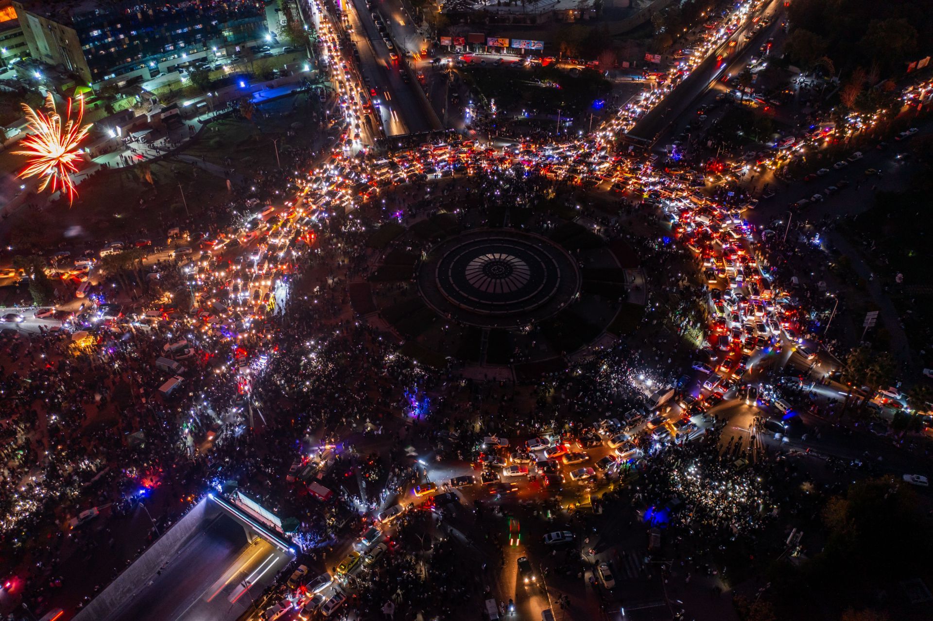 Millions of people continue celebrations in Syria following the collapse of 61-year-long Baath regime - Source: Getty