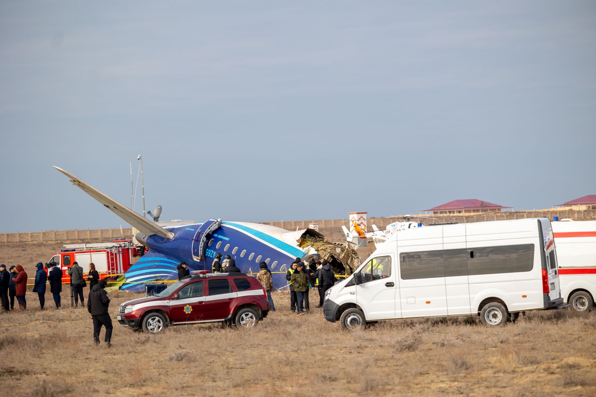 Azerbaijani passenger plane crashes near Kazakh city of Aktau - Source: Getty