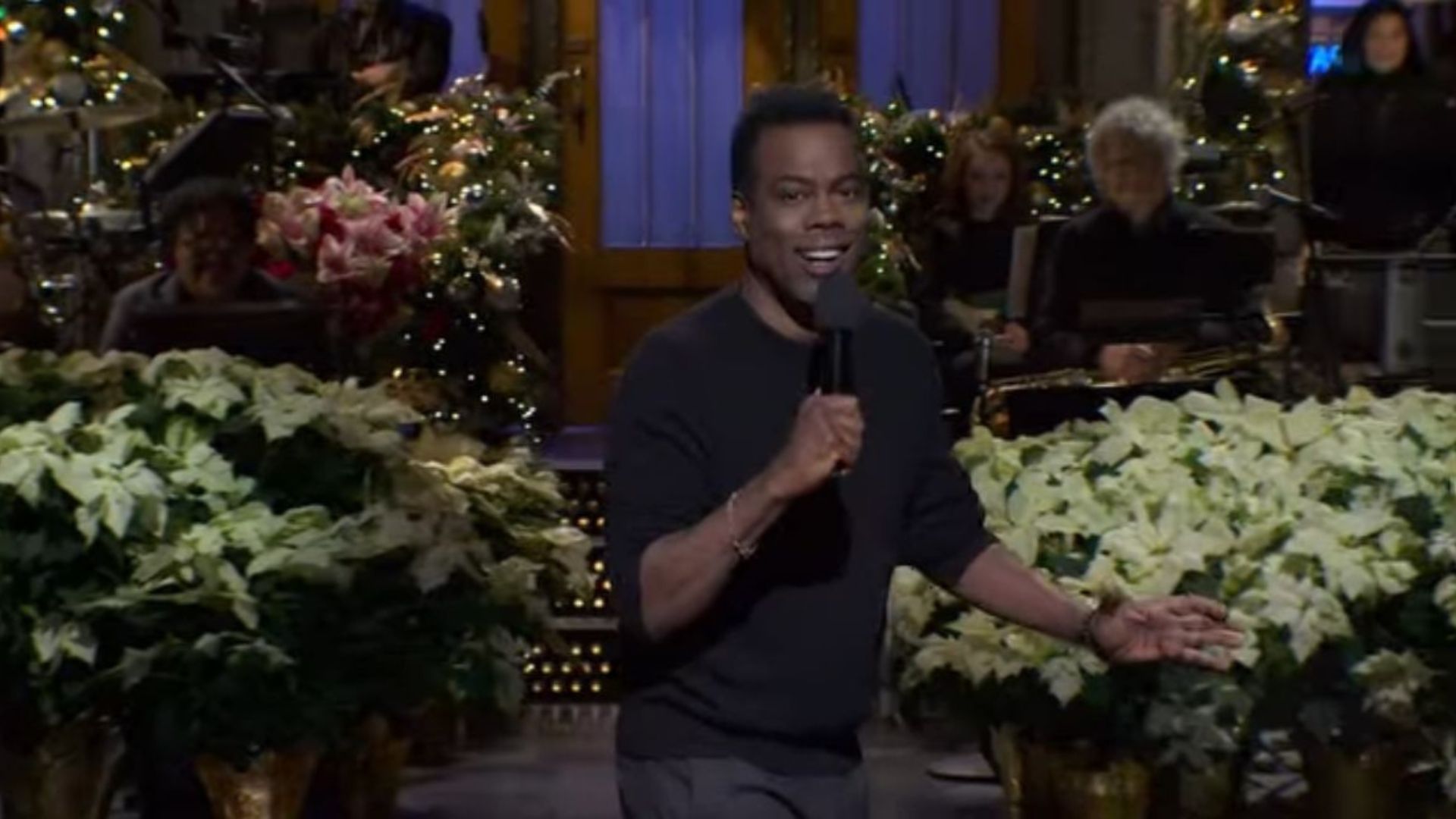 Chris Rock at Saturday Night Live (Image via Instagram/nbcsnl)