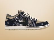 Travis Scott x Nike SB Dunk Low “Cactus Jack” (Image via StockX)