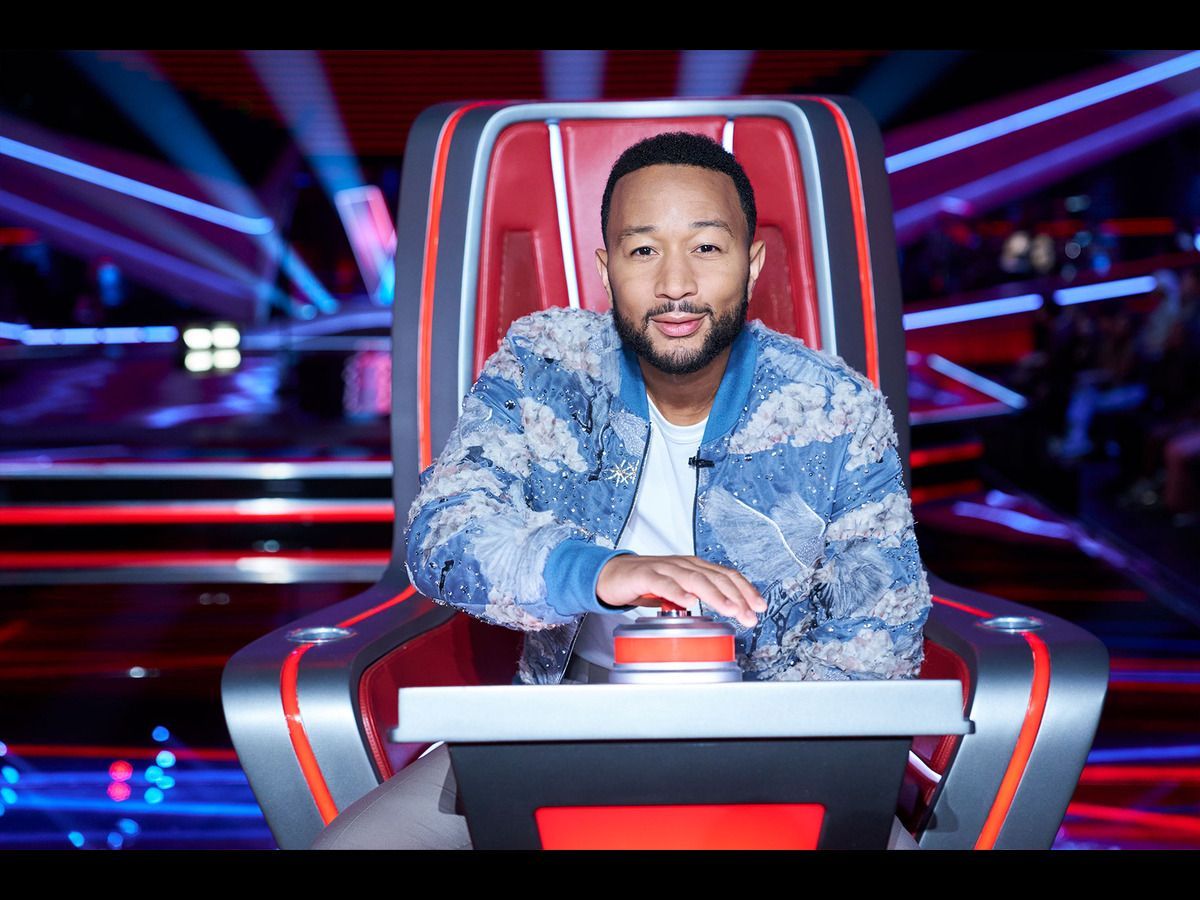 John Legend on The Voice Season 27 (Image via NBC)