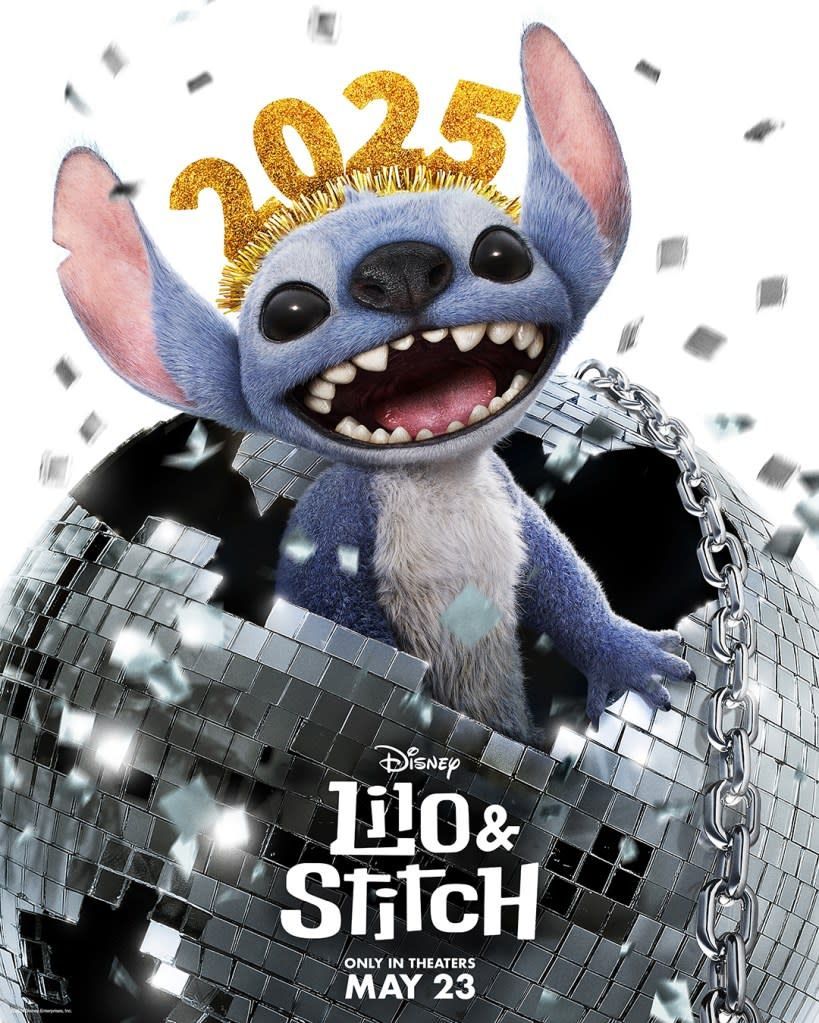 Stitch&#039;s New Year Poster | Source: Disney on Instagram