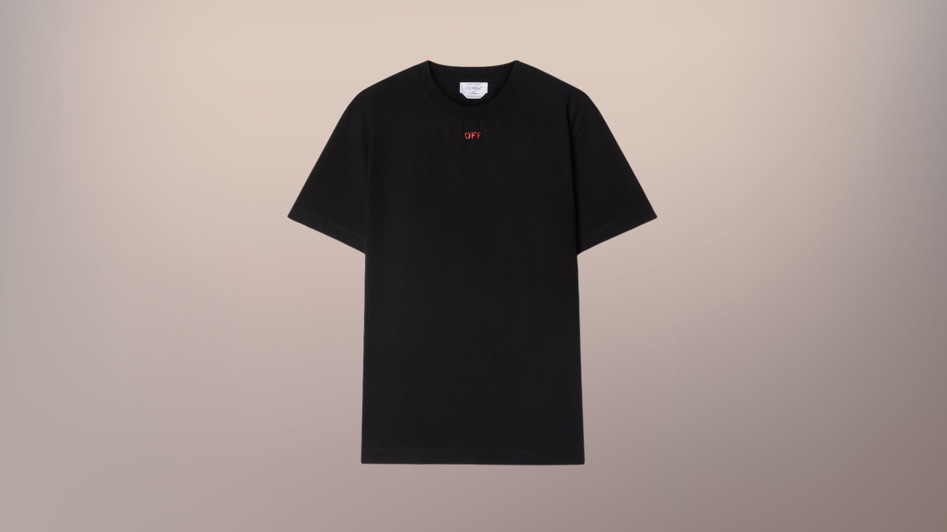 Black golf shirt (Image via Off-White)