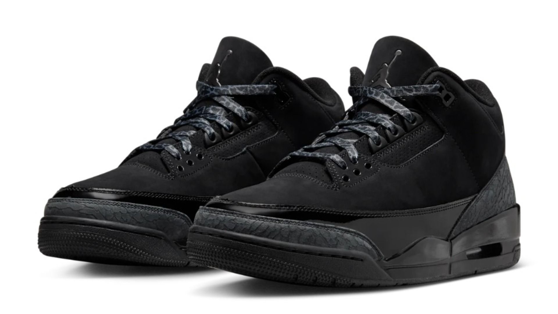 Air Jordan 3 Retro &quot;Black Cat&quot; (Image via Nike)