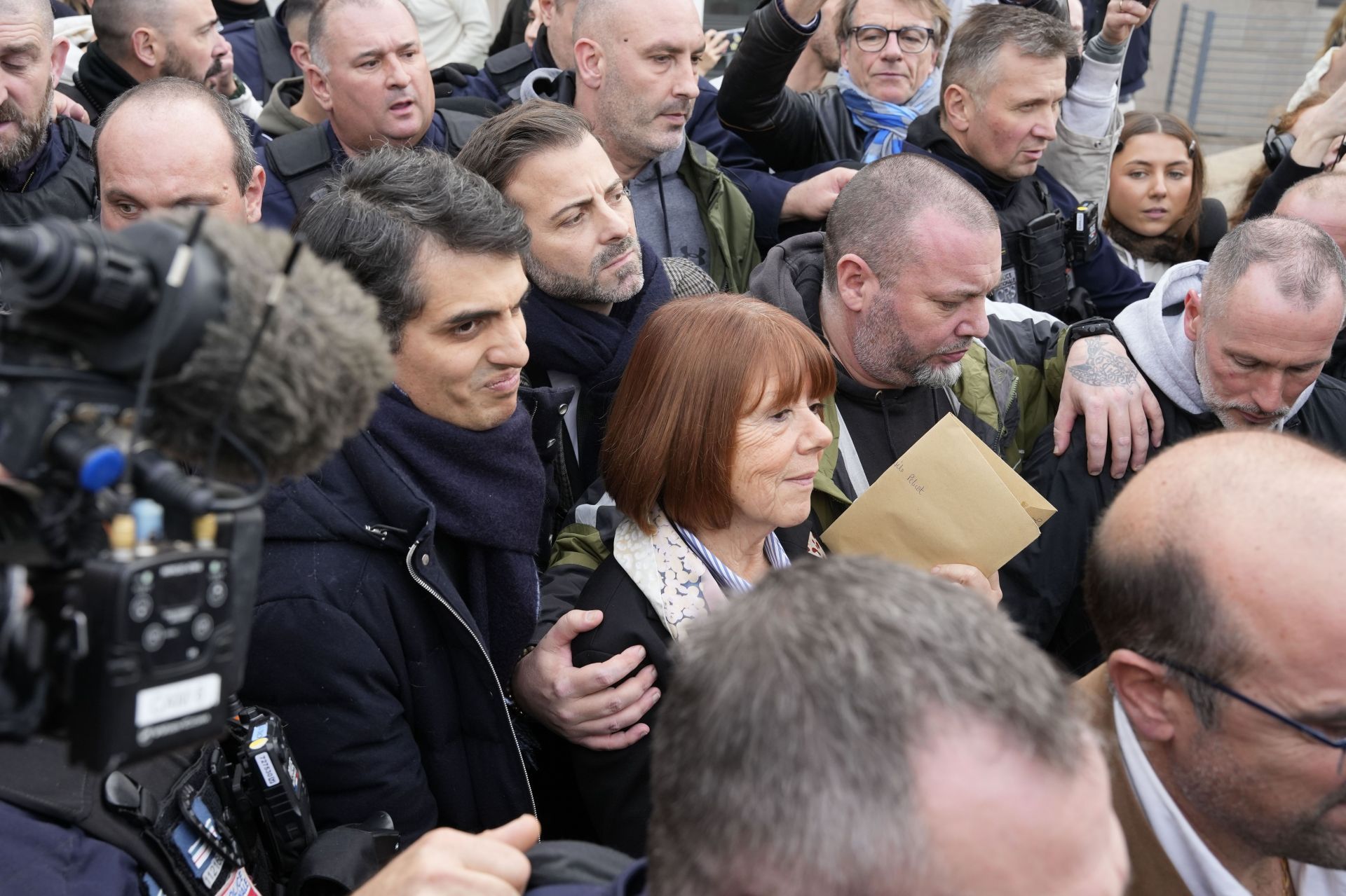 Gisele Pelicot Attends Court As Verdict To Be Delivered In Mass Rape Trial (Image via Getty)