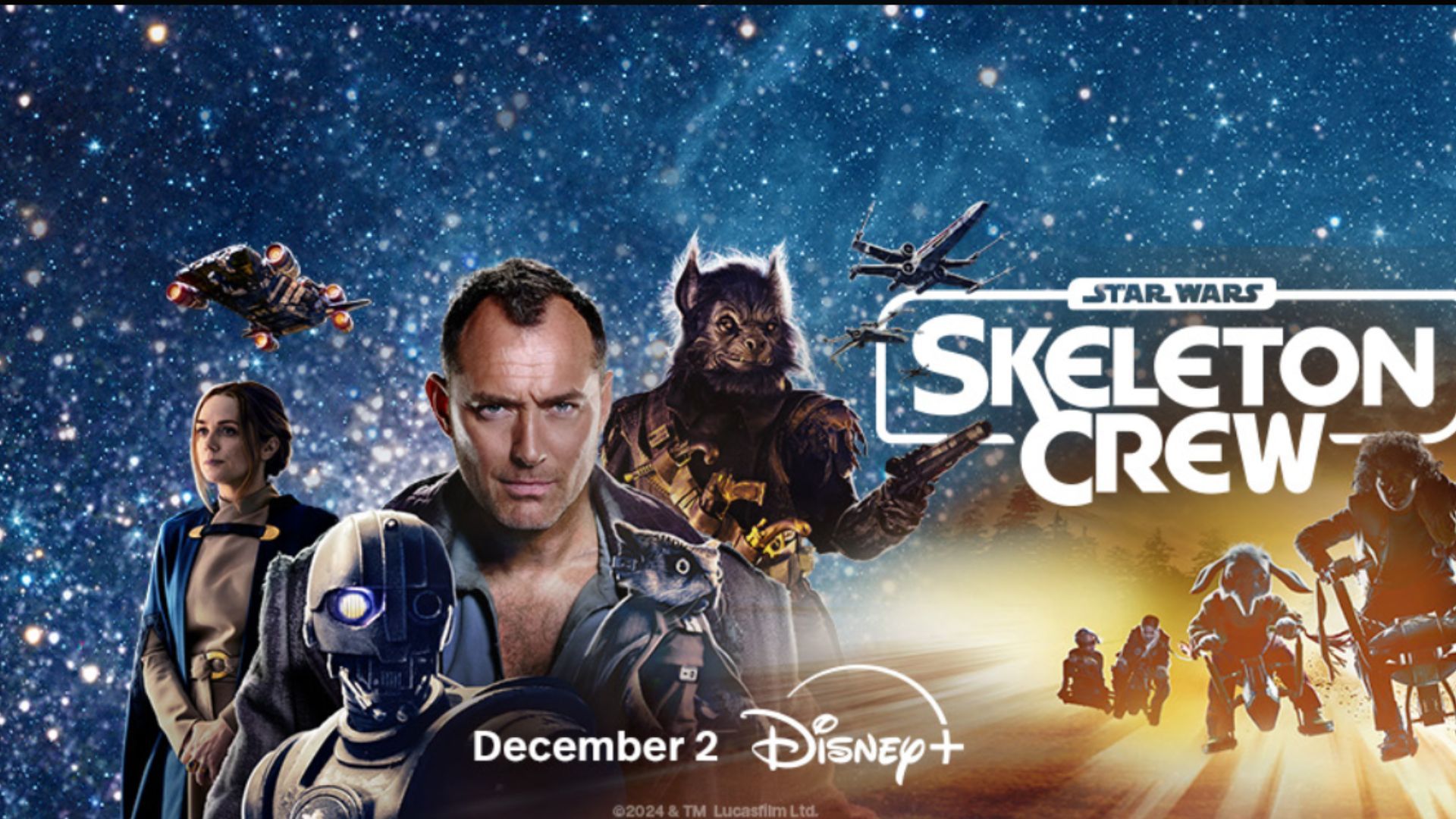 Will we see the Original Trilogy characters in Star Wars: Skeleton Crew, timeline explained (Image Source - Disney+)