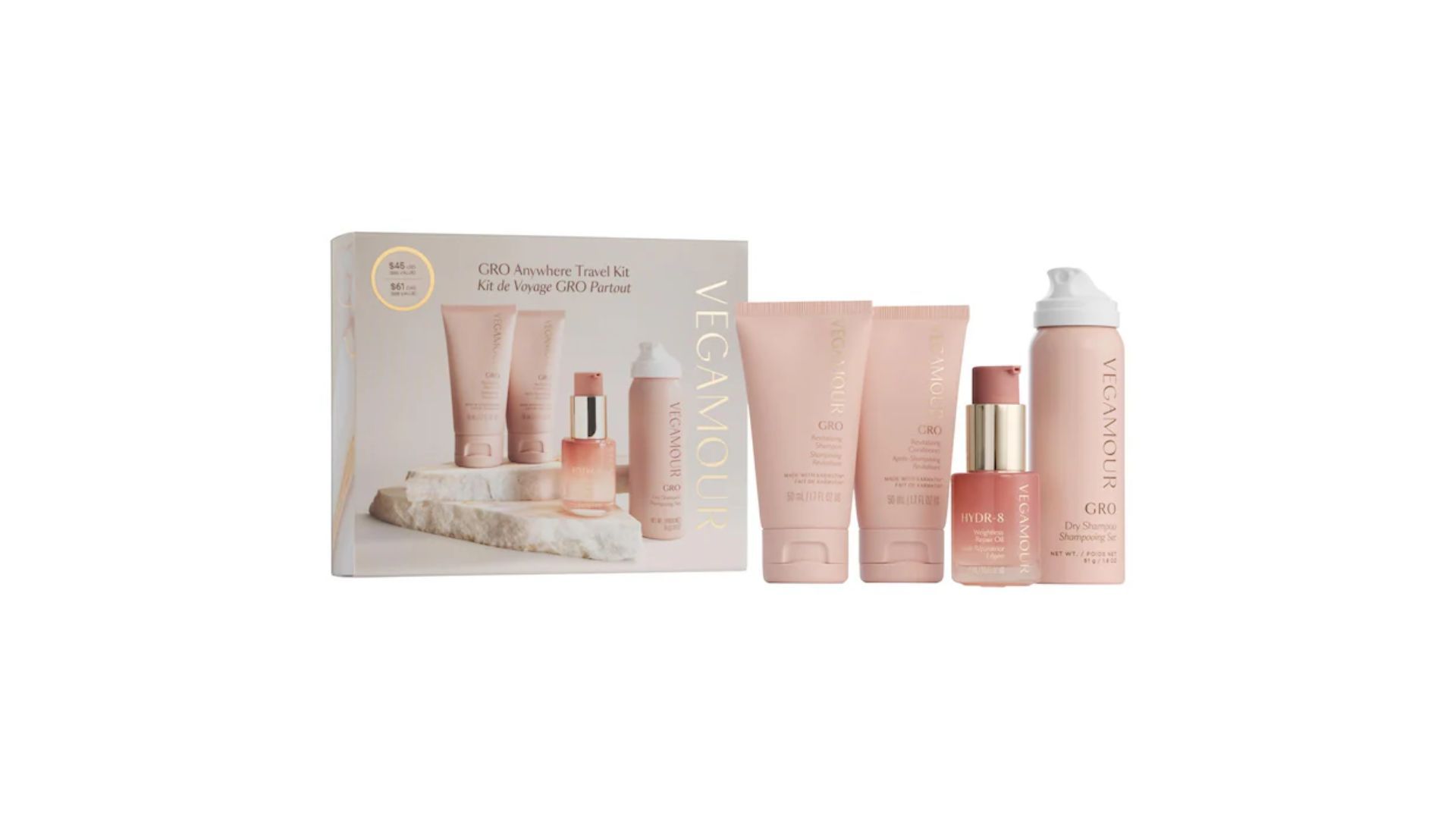 Vegamour The GRO anywhere travel Set (Image Courtesy: Sephora)