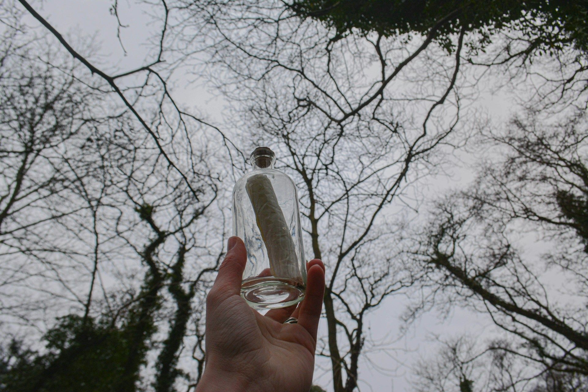 Archaeologist finds a message in bottle estimated to be over 100 years old.