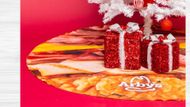 Christmas tree meat skirt (Image via Arby's)