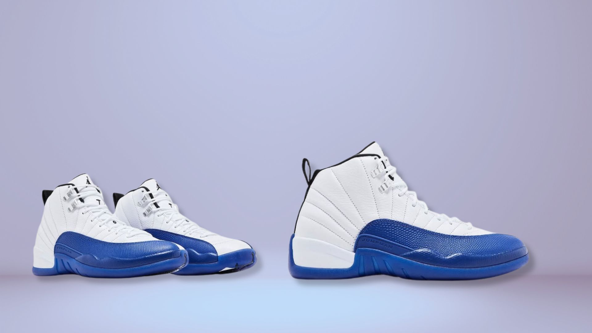 Nike Air Jordan 12 &quot;Blueberry&quot; sneakers (Image via Instagram)