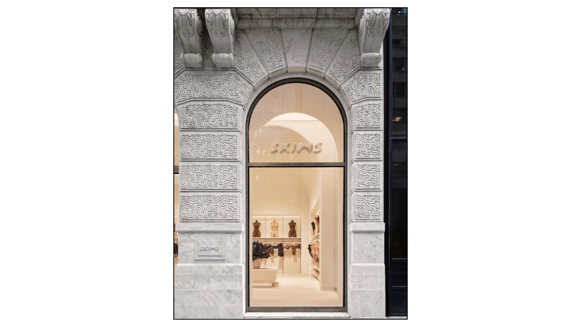 SKIMS New York City flagship store (Image via Instagram/ skims)