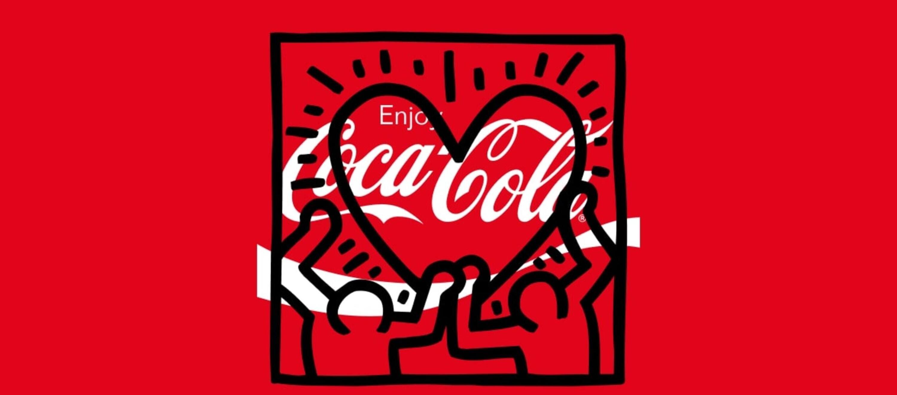 Keith Haring X Coca-Cola collab (Image via Uniqlo)