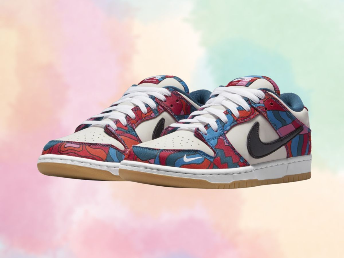 Parra x Nike SB Dunk Low &quot;Abstract Art&quot; (Image via Nike)