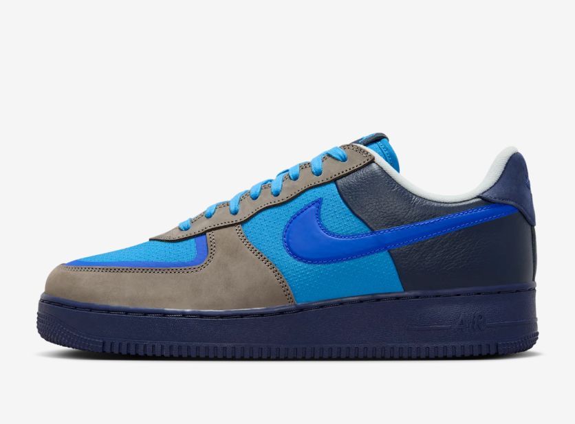 Air Force 1 Low x Stash Soft Grey and Harbor Blue