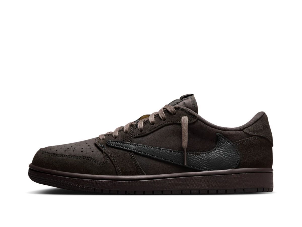 Travis Scott Jordan 1 Low &quot;Velvet Brown&quot; (Image via Nike)