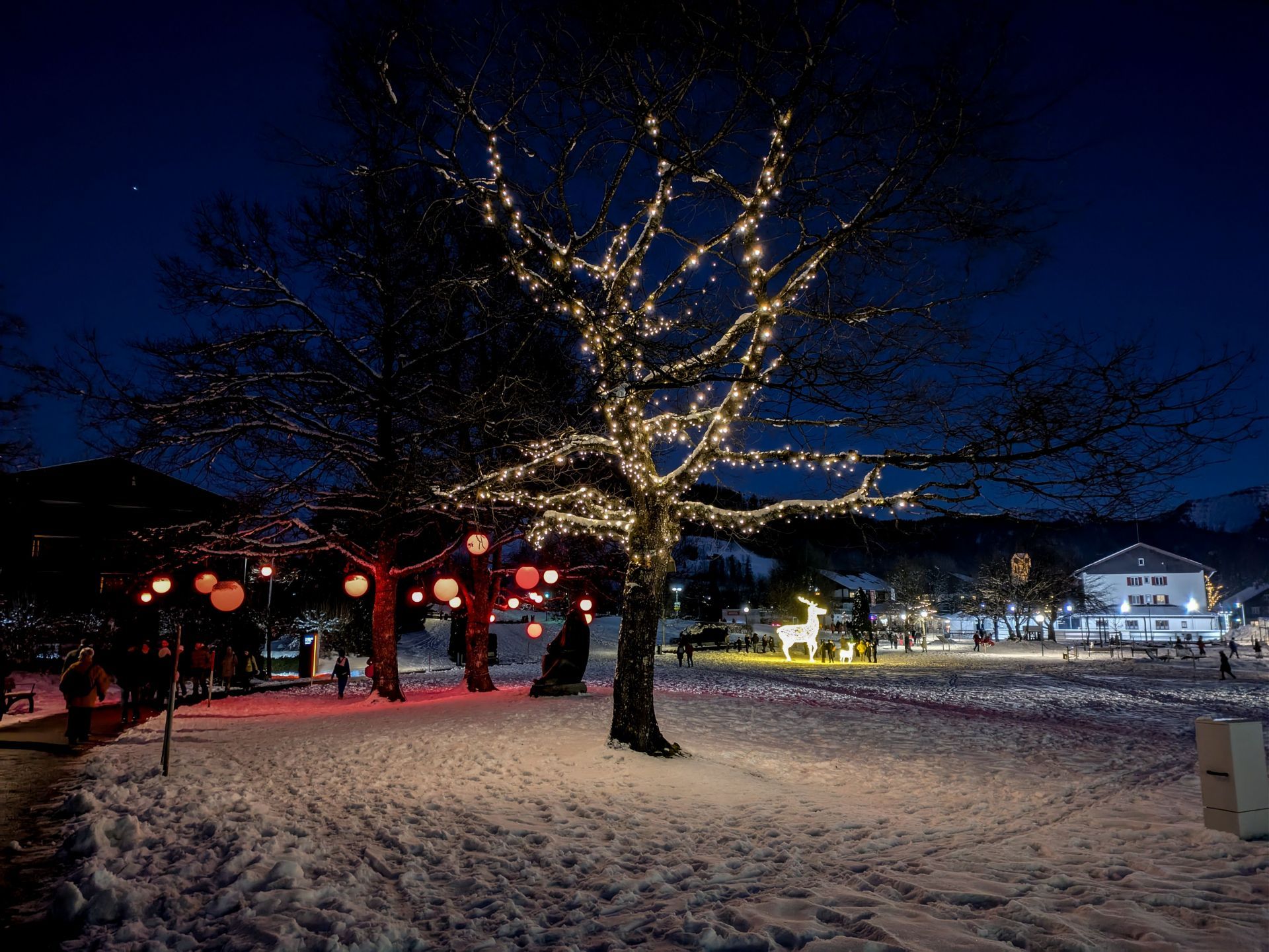 Bavarian Winter Magic Festival In Oberstaufen - Source: Getty