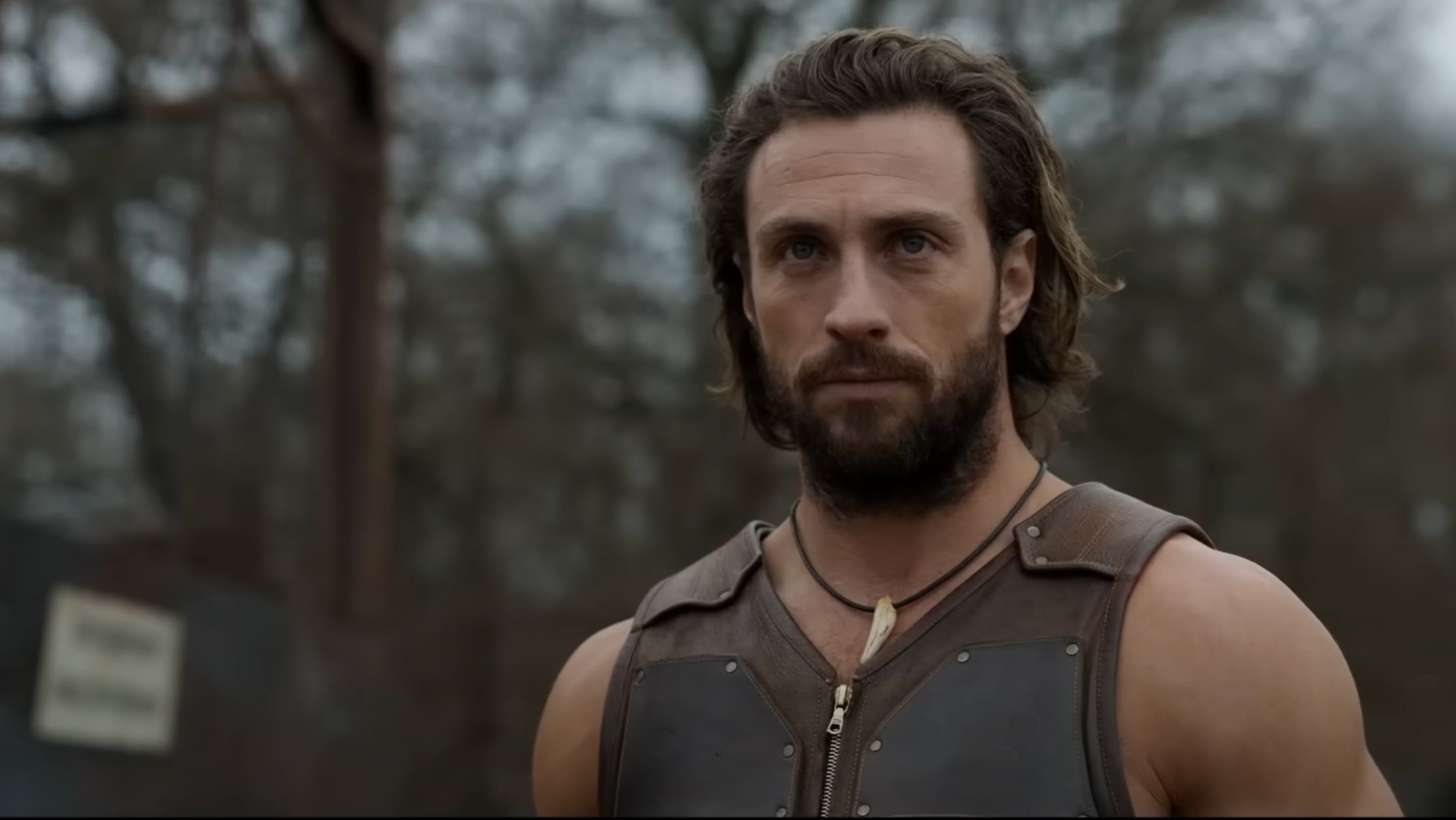 Aaron Taylor-Johnson as Kraven the Hunter (Image via YouTube/@sonypictures)