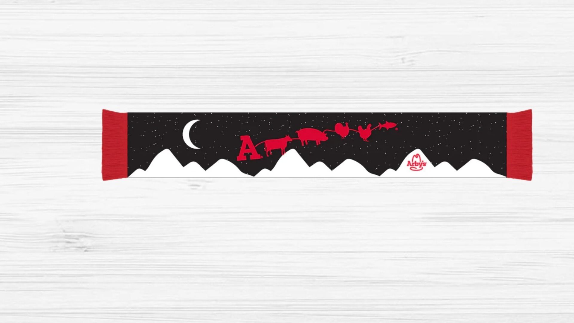 Knit Scarf (Image via Arby&#039;s)