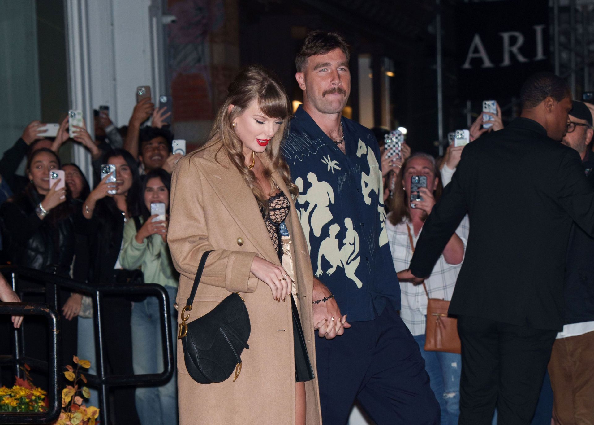 Taylor Swift and Travis Kelce - Source: Getty