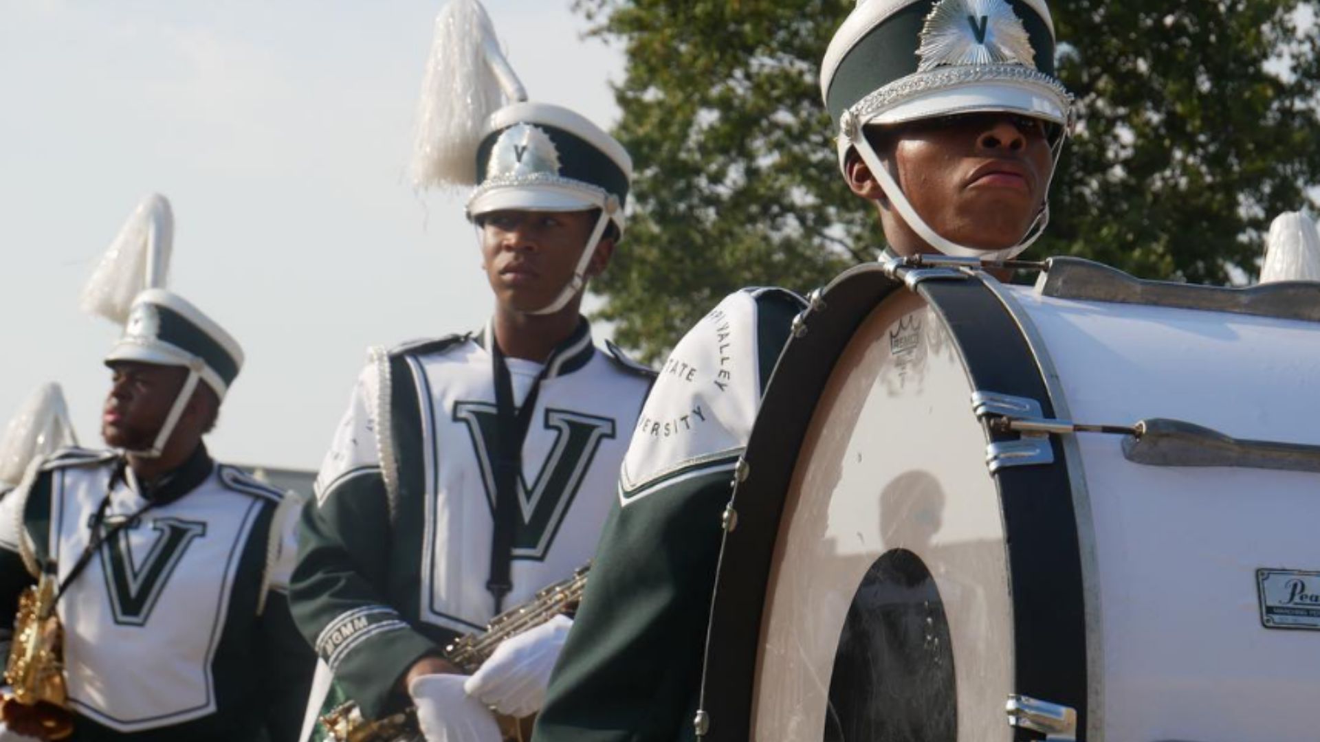 Mean Green Marching Machine (Image via Instagram)