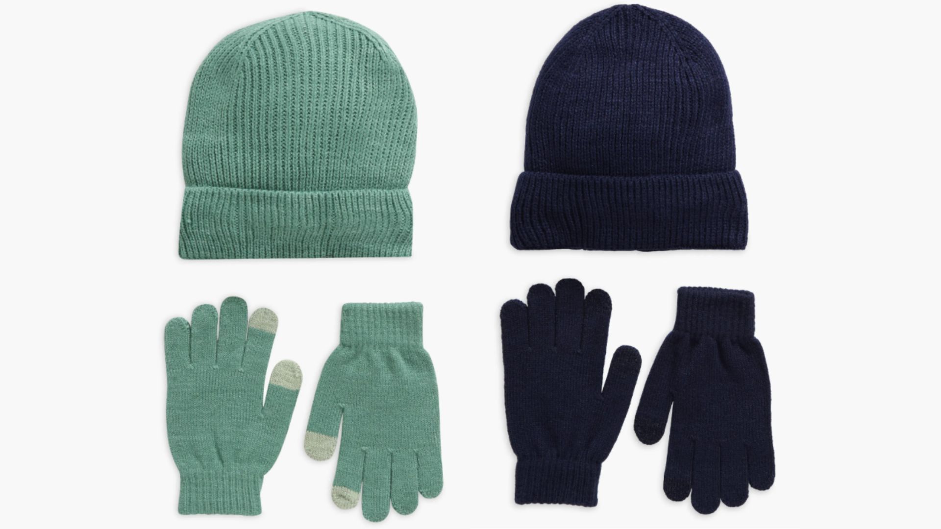 Nordstrom Kids&#039; Beanie &amp; Gloves Set (Image via Nordstrom)