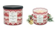 Mainstays Scented 3-Wick Jar Candle, Warm Apple Pie (Image via Walmart)