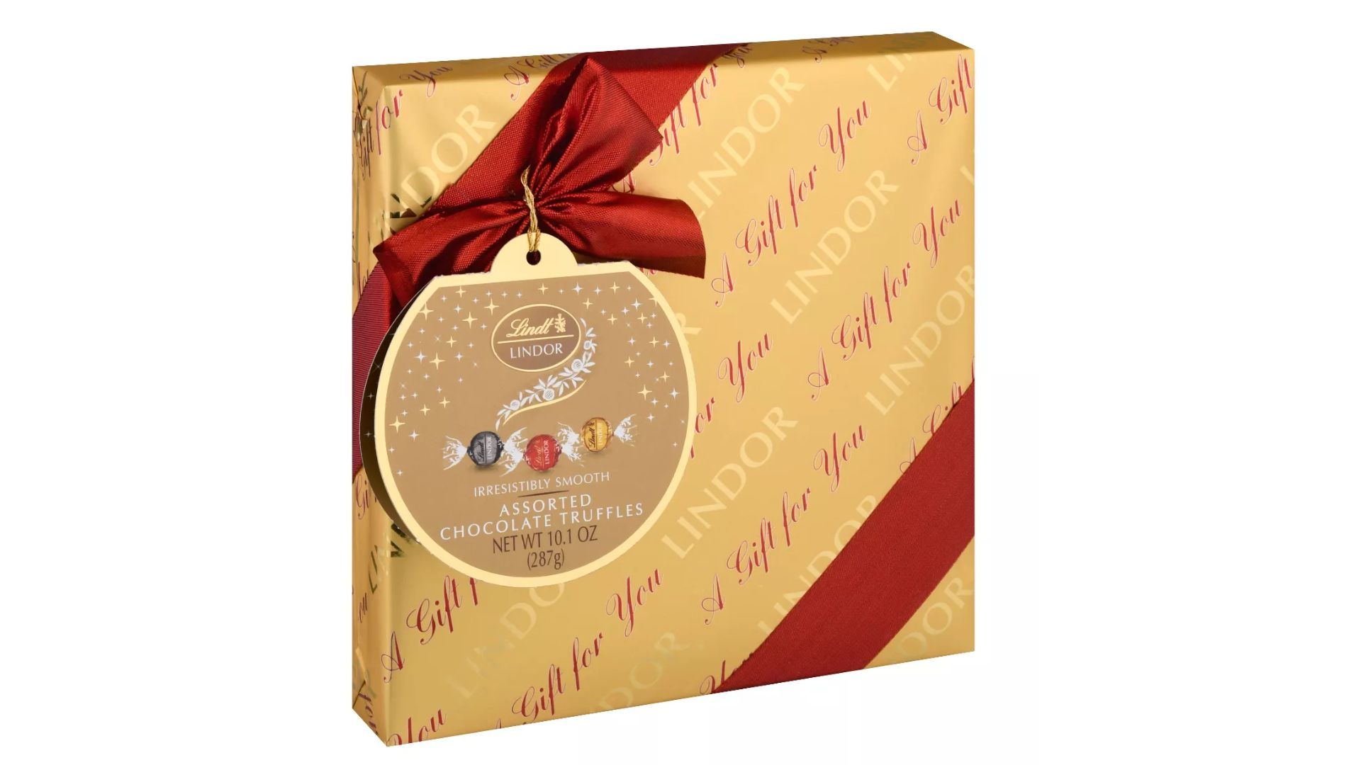 Lindt LINDOR Christmas Assorted Chocolate Candy Truffles Gift Box (Image via Target)