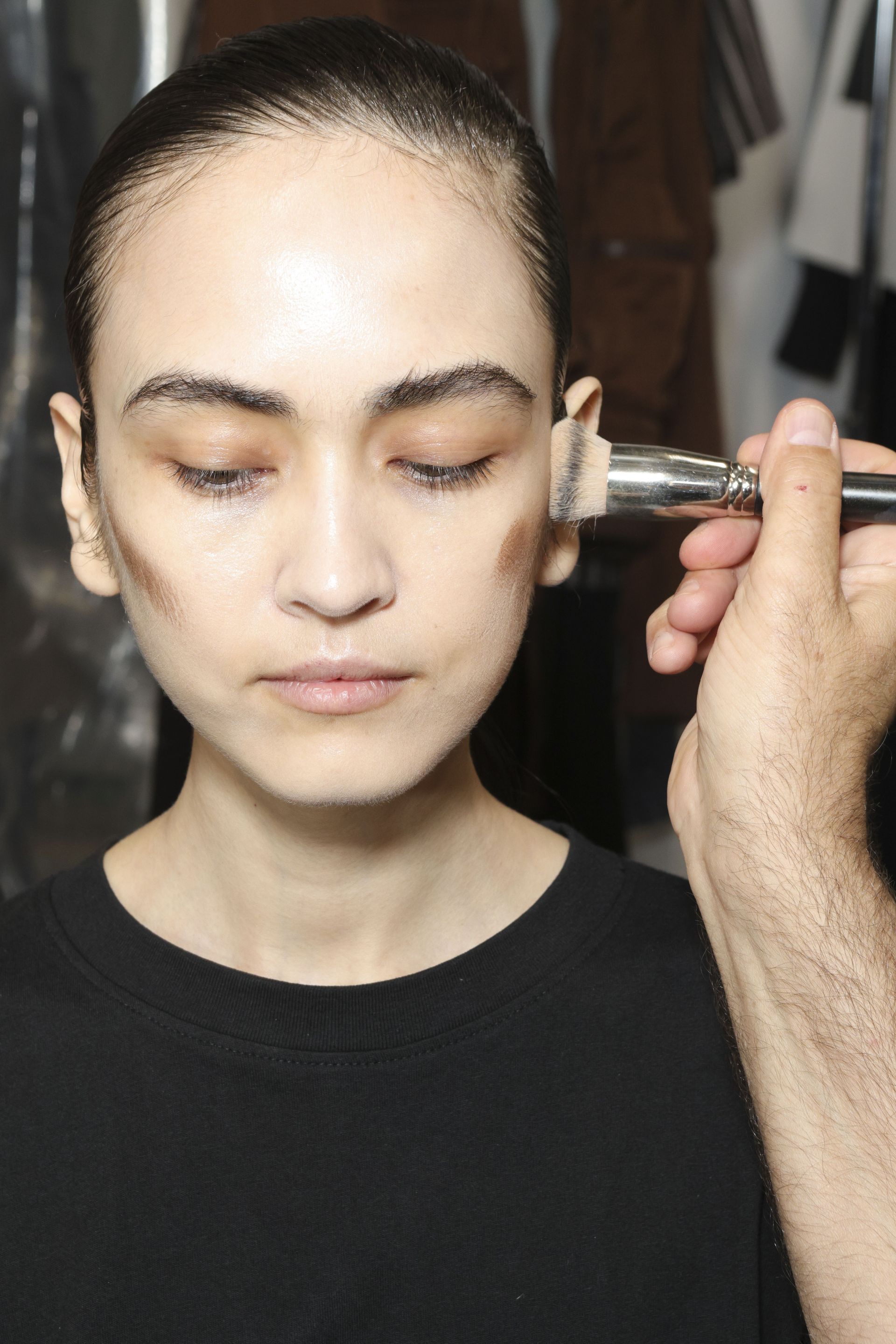 Dhruv Kapoor - Backstage - Milan Fashion Week - Menswear Spring/Summer 2025 - Image via Getty