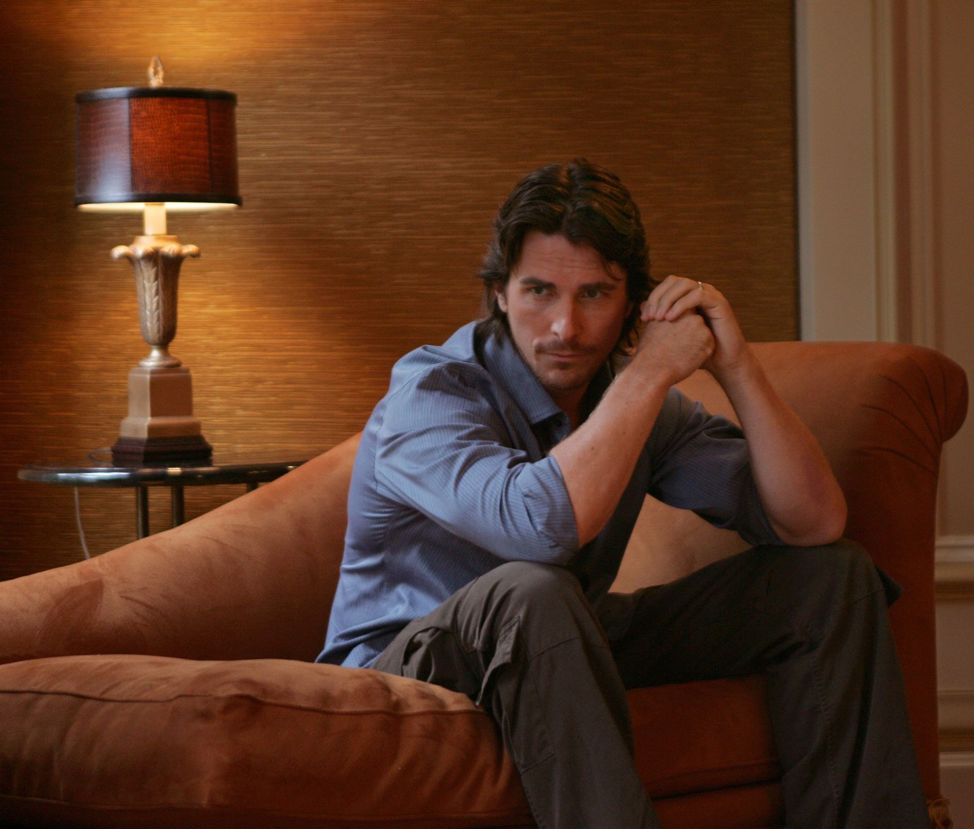 Actor Christian Bale at the the Ritz Carlton Huntington hotel Sunday in Pasadena October 15, 2006. - Source: Getty