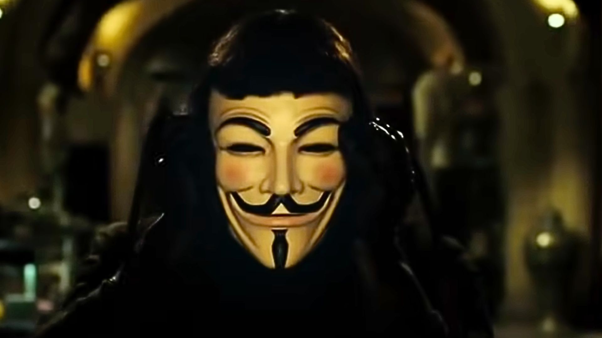 V from V for Vendetta | Image Via: Silver Pictures