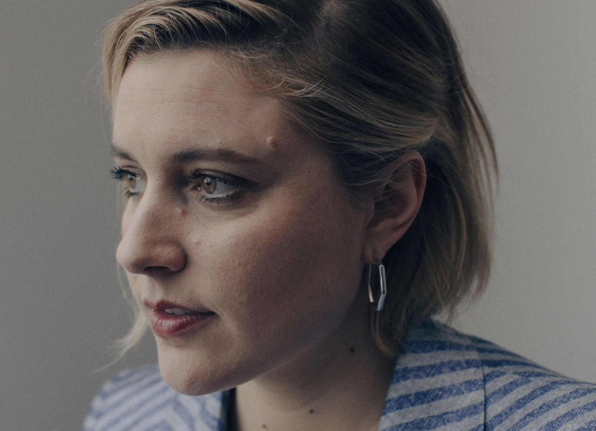 Greta Gerwig in NYC - Source: Getty