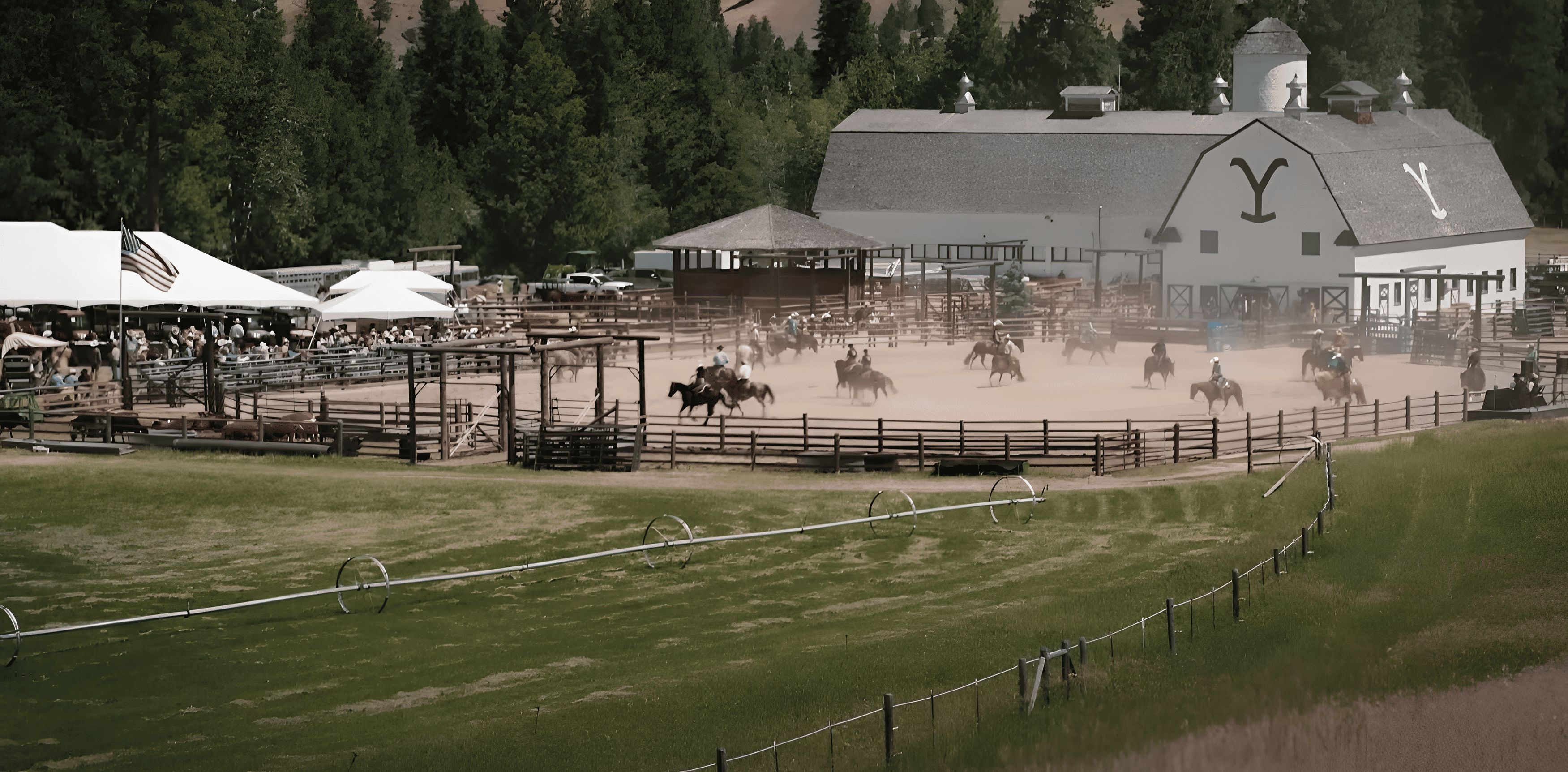 A  moment from Yellowstone official trailer (Image Source - YouTube/Yellowstone)