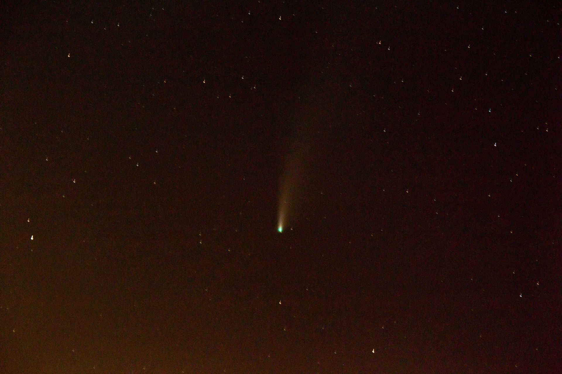 Comet C/2020 F3 Neowise Visible From Greece - Source: Getty