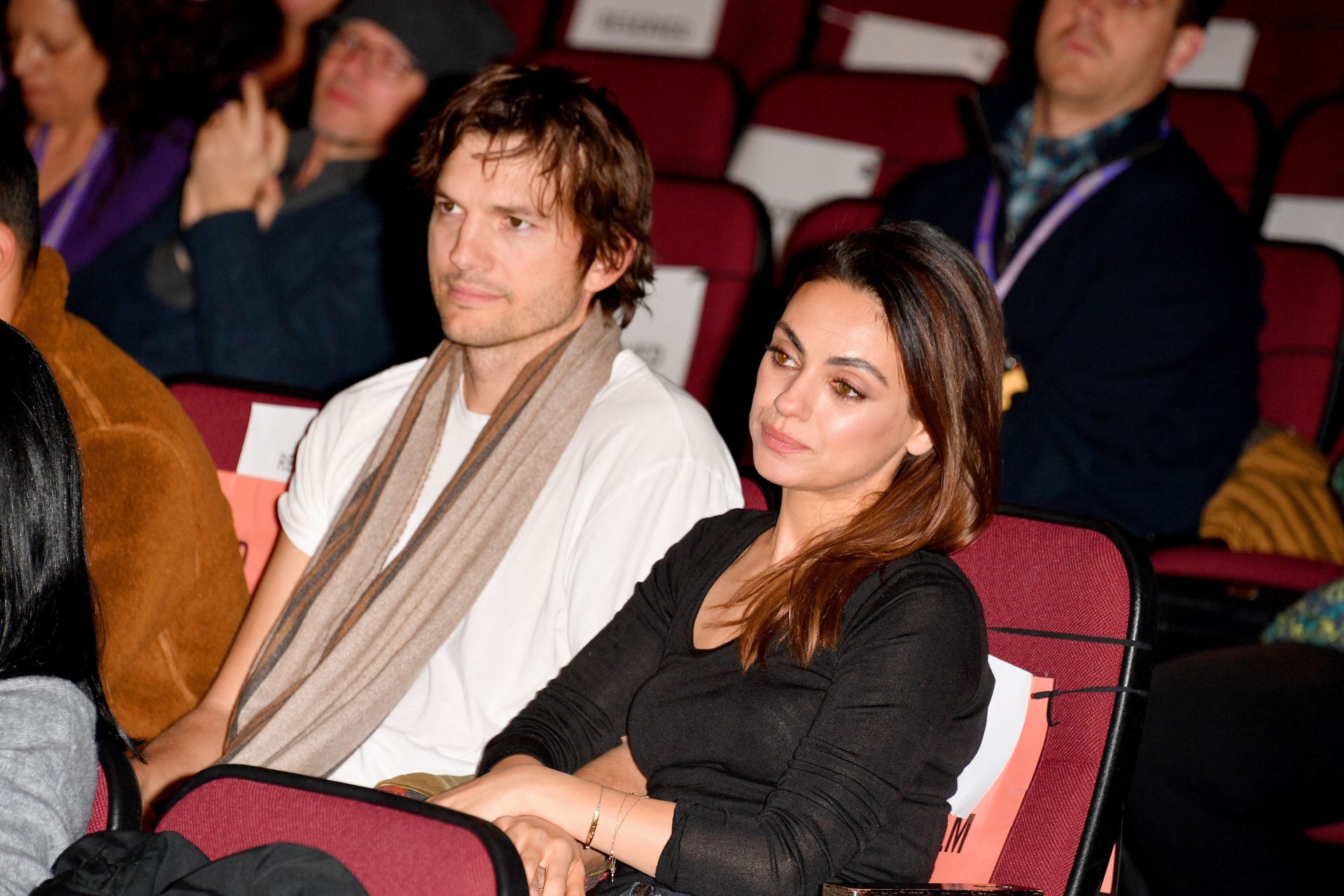 Ashton Kutcher and Mila Kunis (Photo by George Pimentel/Getty Images)