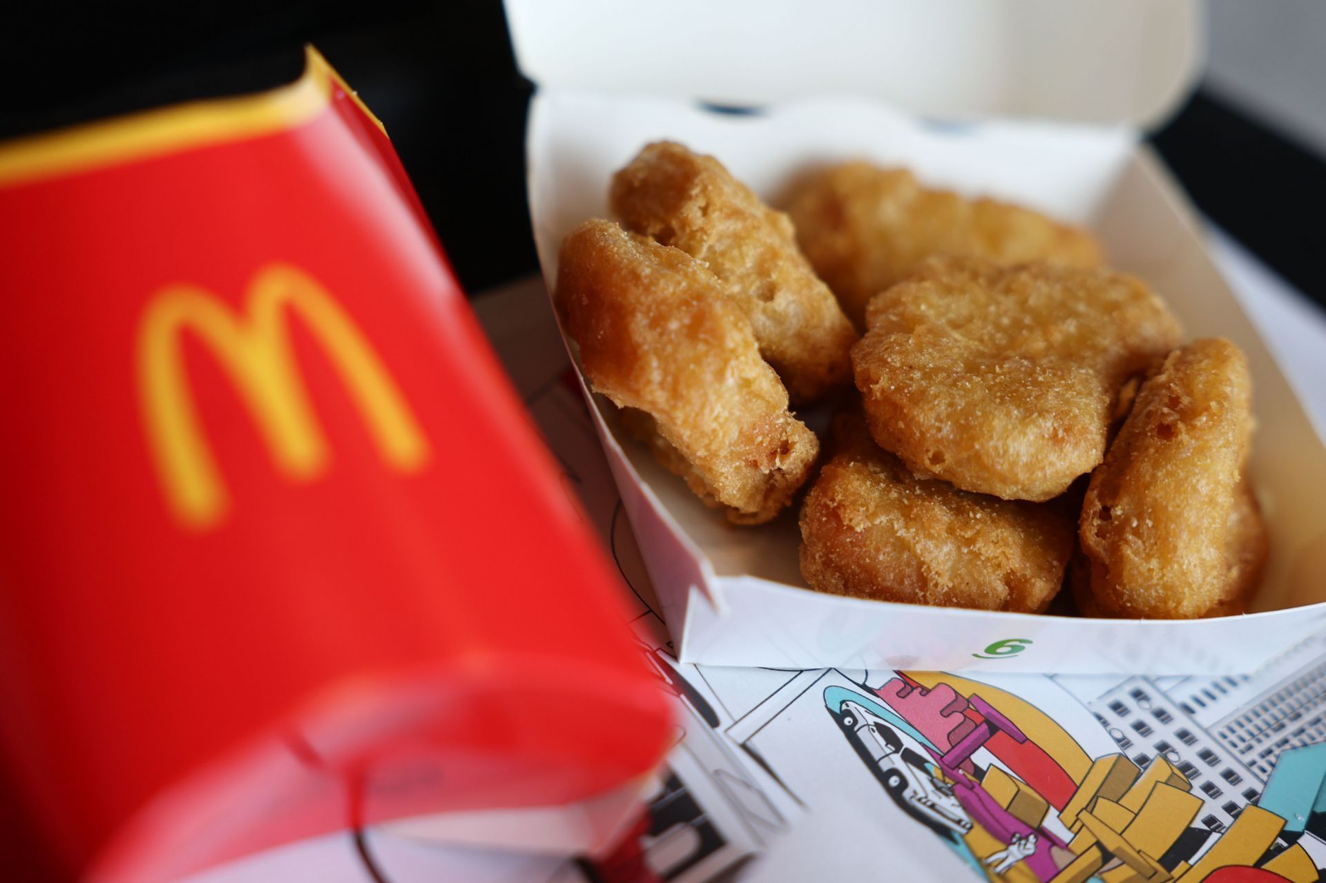 McNuggets are very popular in the USA (Image via Getty)