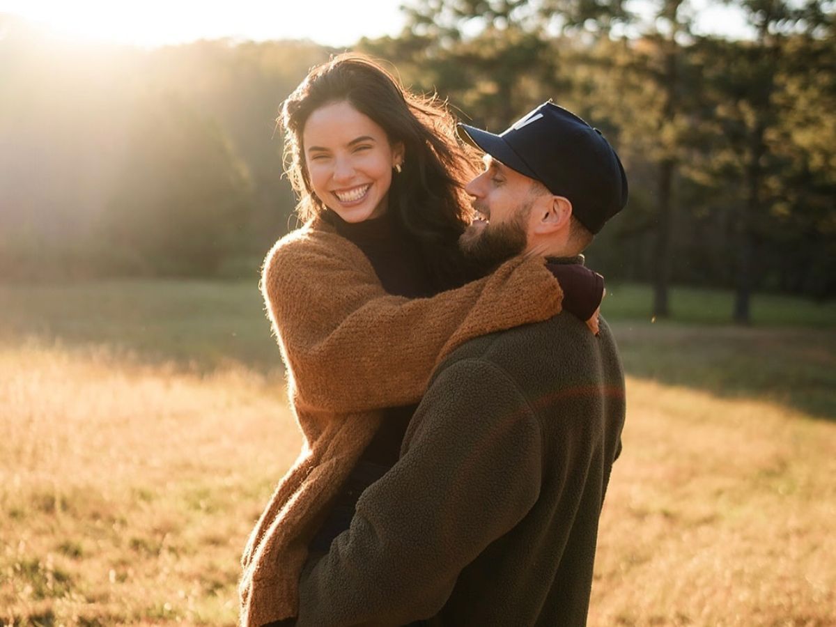 Vanessa and Dave on their engagement (Image via Instagram/ @vanessahattaway)