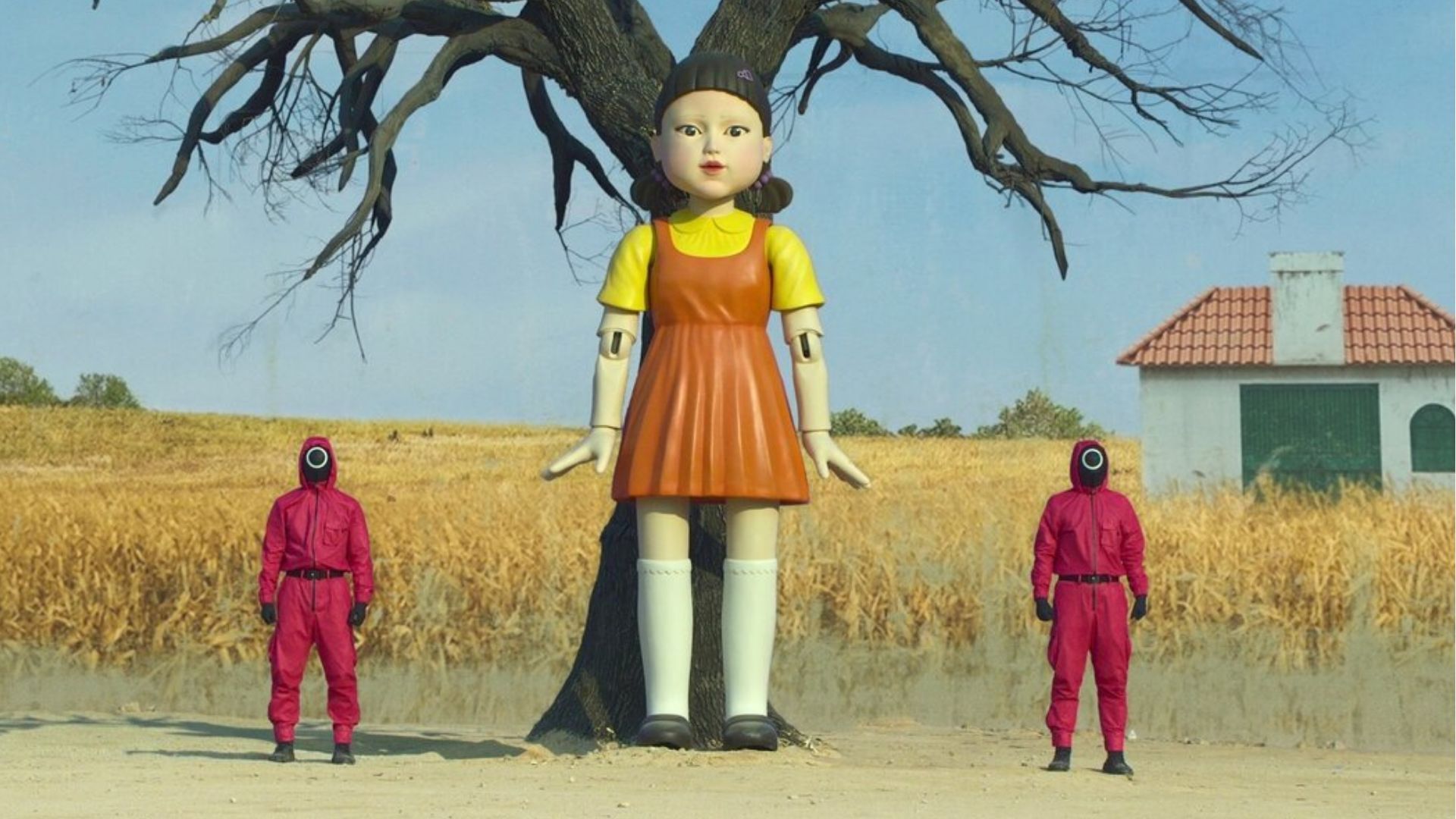 The iconic doll in the survival thriller (Image via Netflix)