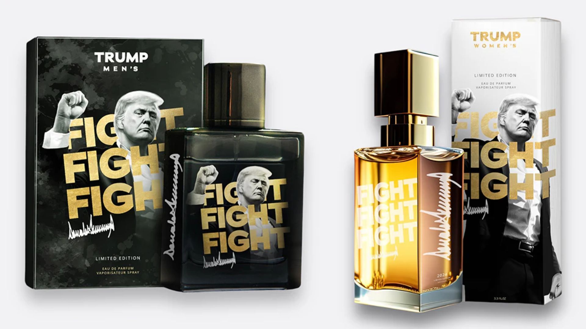 Fight Fight Fight cologne and perfume (Image via https Gettrumpfragrances.com)