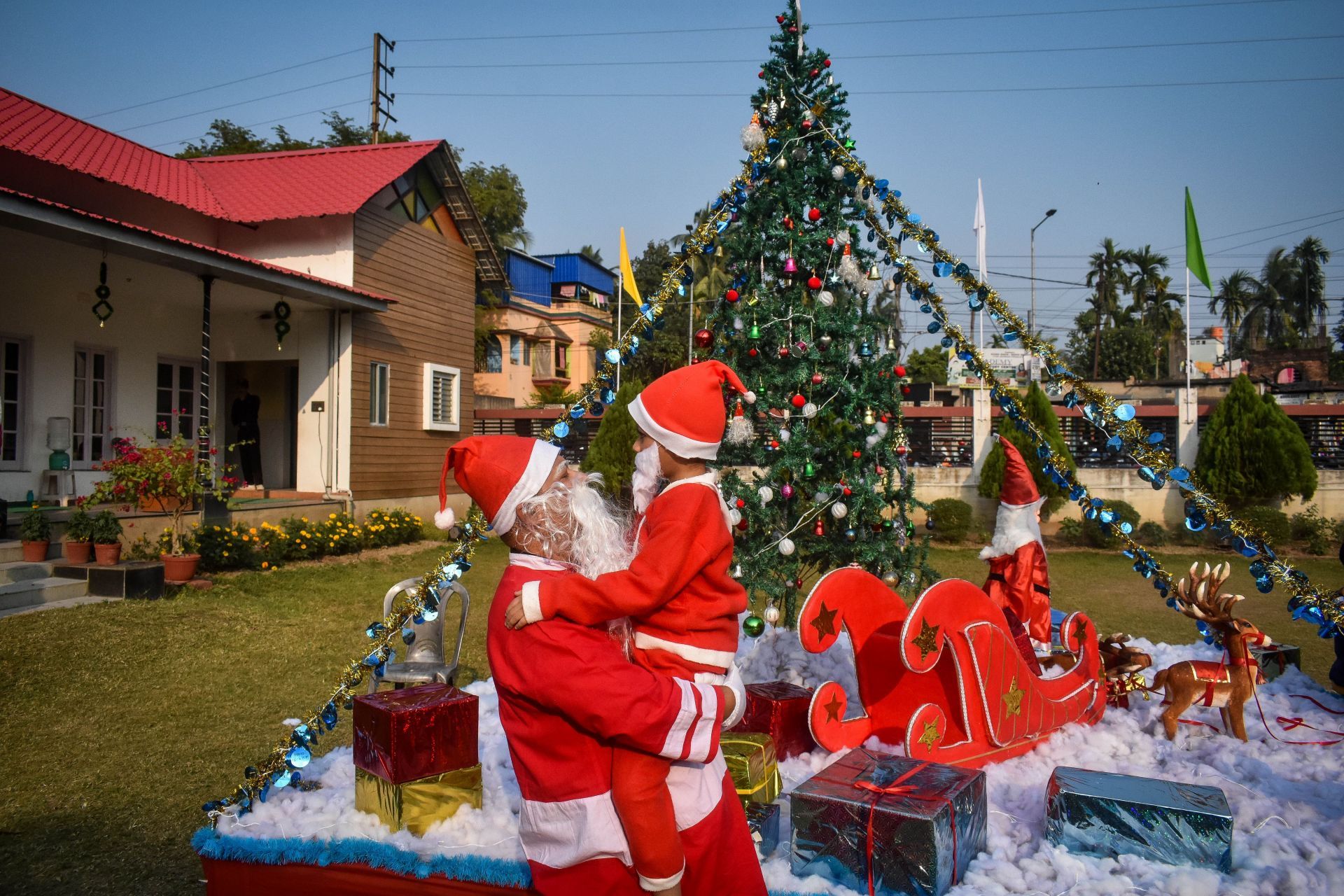 Christmas Celebration In India. - Source: Getty