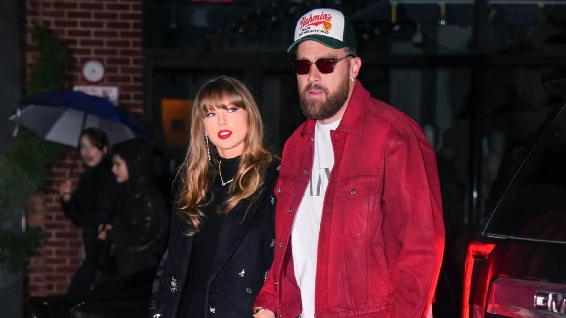 Taylor Swift and Travis Kelce