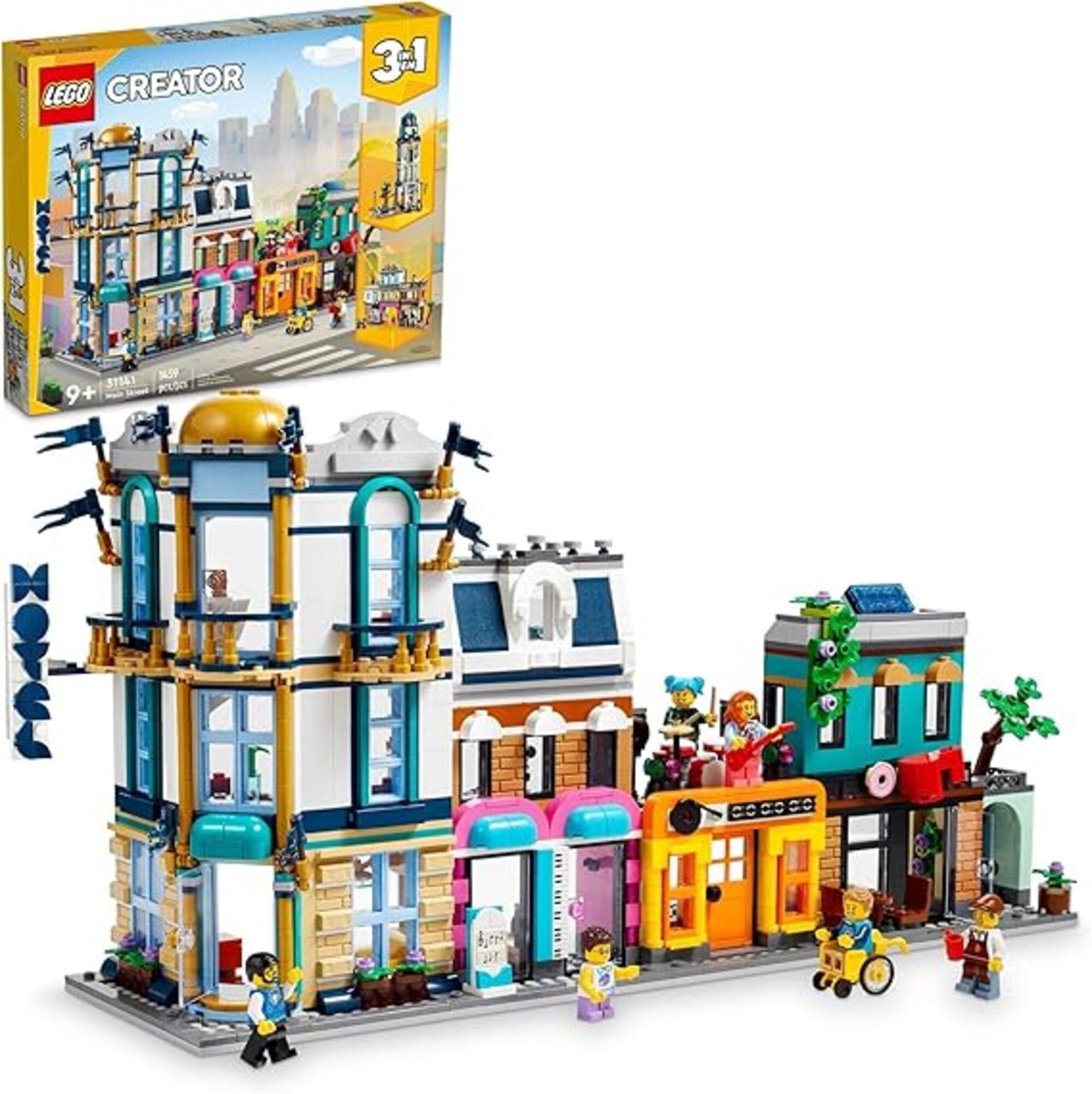 21% off on Lego Main Street building set (Image via Amazon)