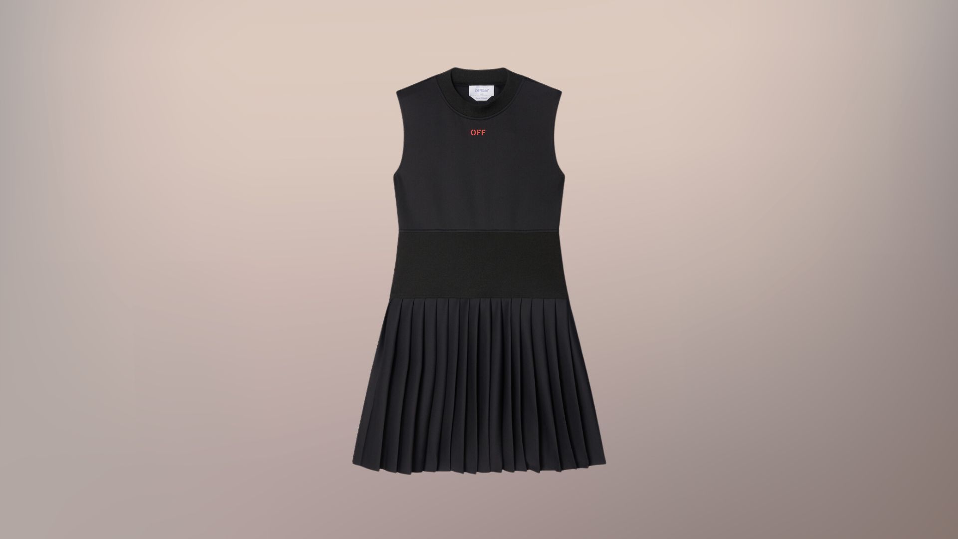 Black golf dress (Image via Off-White)