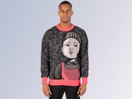 Squid Game 2024 Holiday Knit Sweater (Image via Netflix)