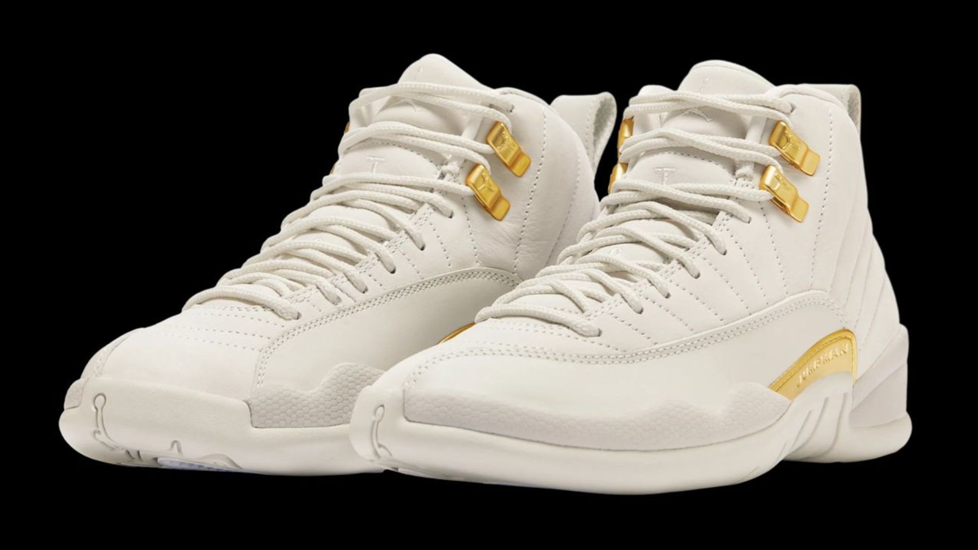 Air Jordan 12 &ldquo;Phantom&rdquo; shoes (Image via Nike)