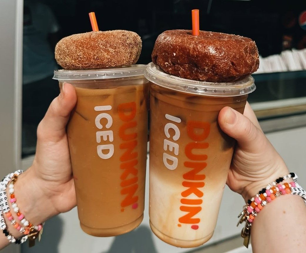 How many calories are in a Dunkin iced coffee?