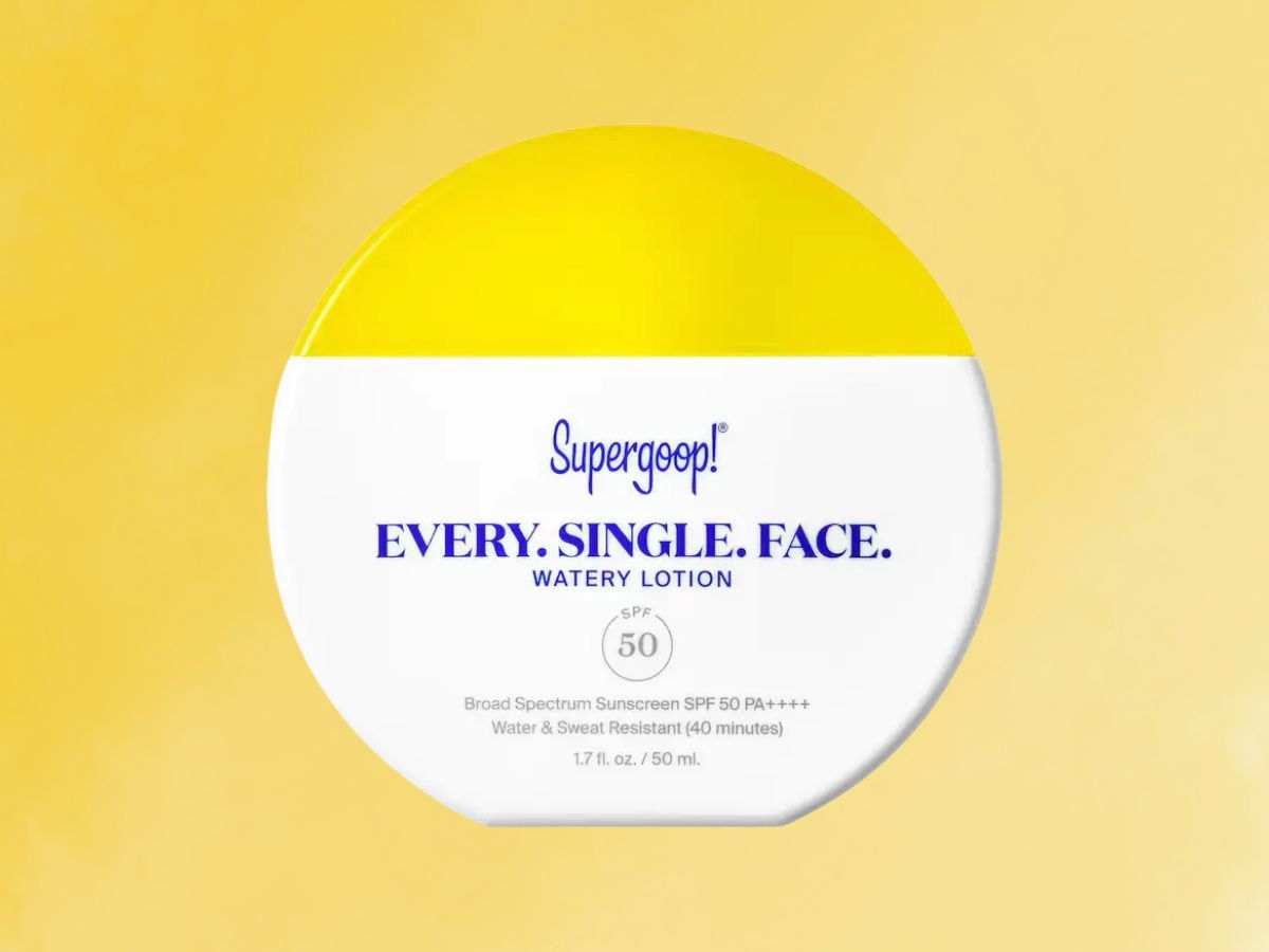 Supergoop Every. Single. Face. Watery Lotion (Image via Sephora)