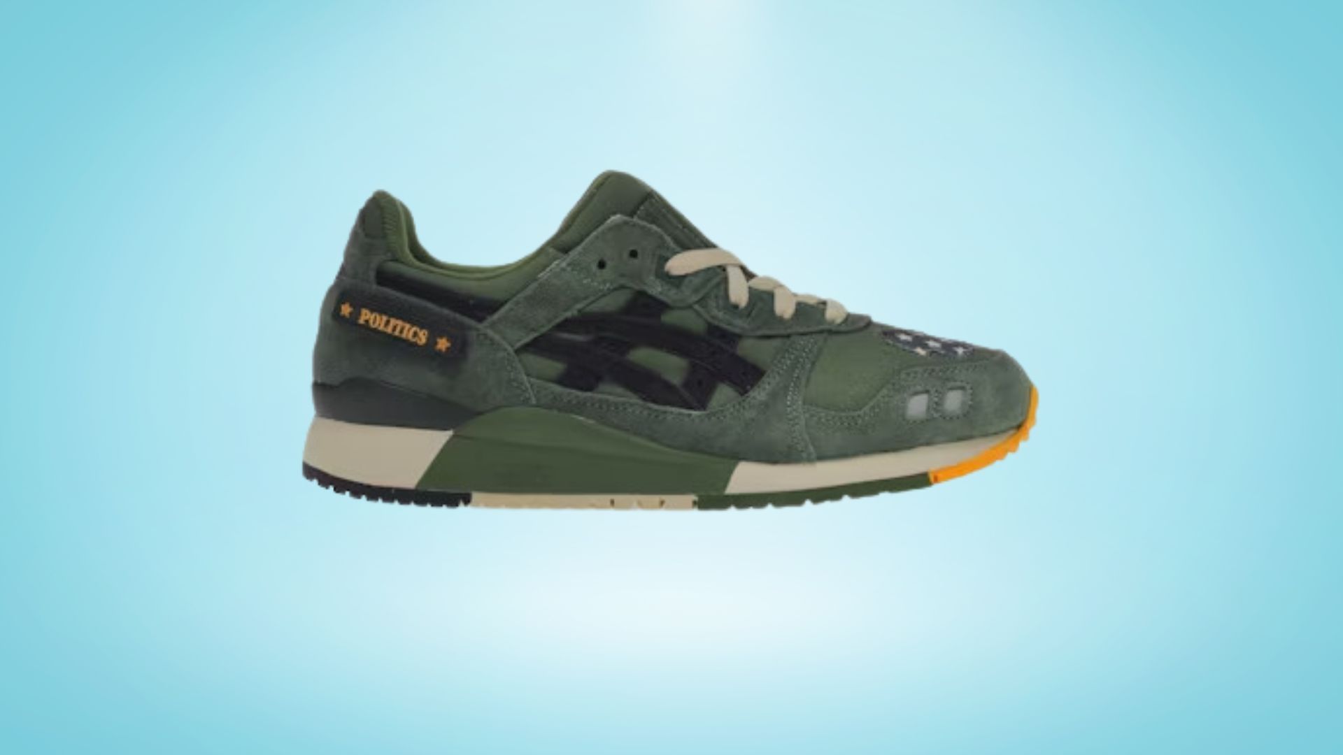 Asics Gel-Lyte III &quot;Sneaker Politics Always Ready&quot; (Image via StockX)