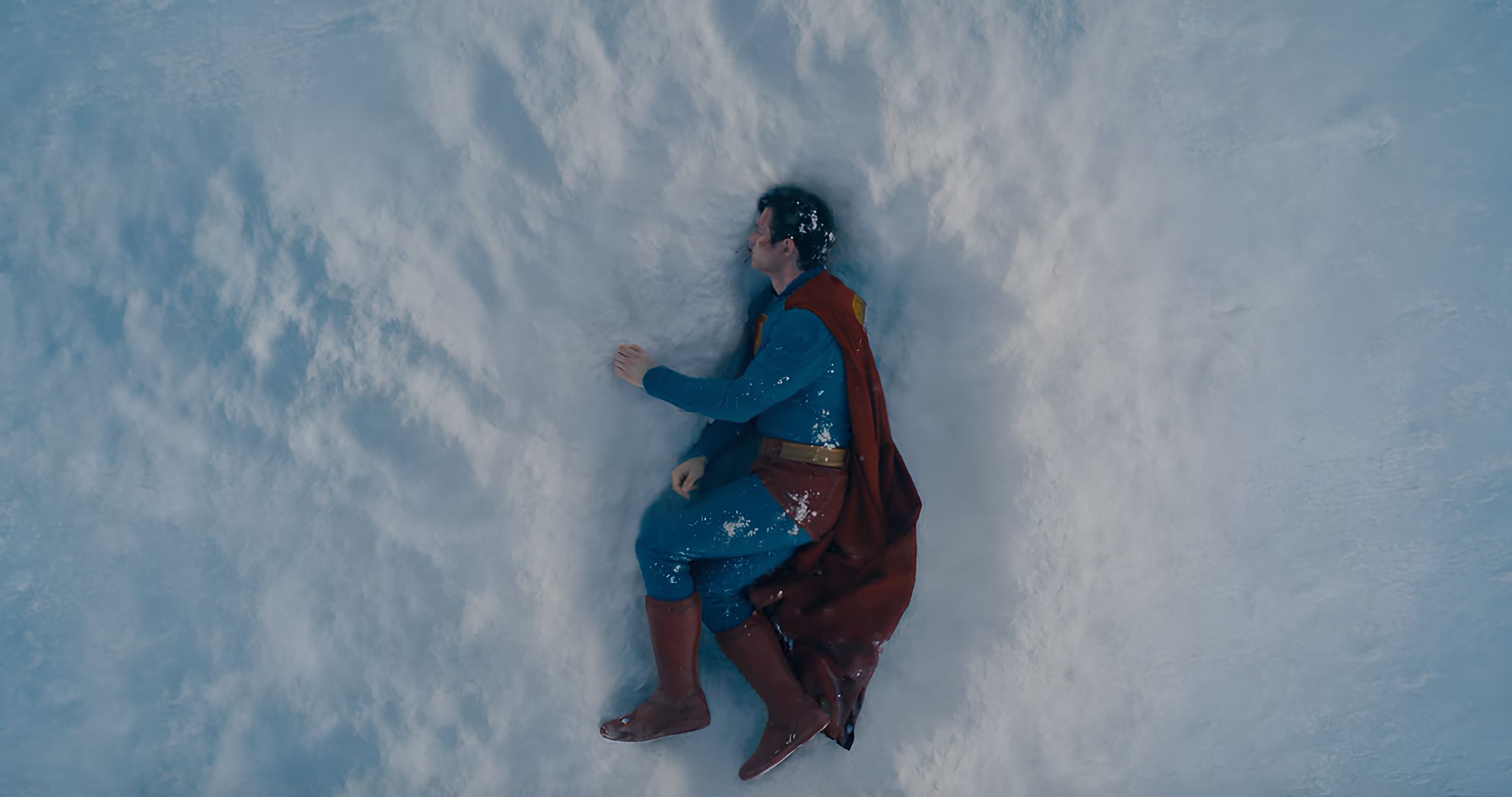 Superman in the Yamcha Pose | Source: DC on YouTube